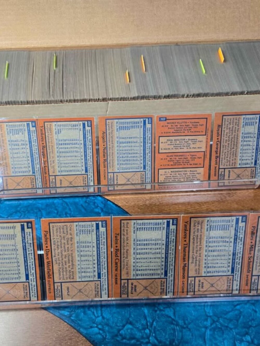 1978 Topps Baseball complete set
